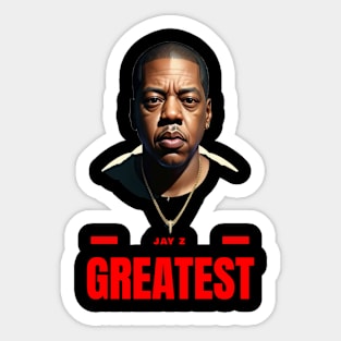 Greatest Jay Z Sticker